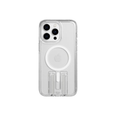 Tech21 Evo Crystal Kick for iPhone 15 Pro Max Case MagSafe Compatible - White